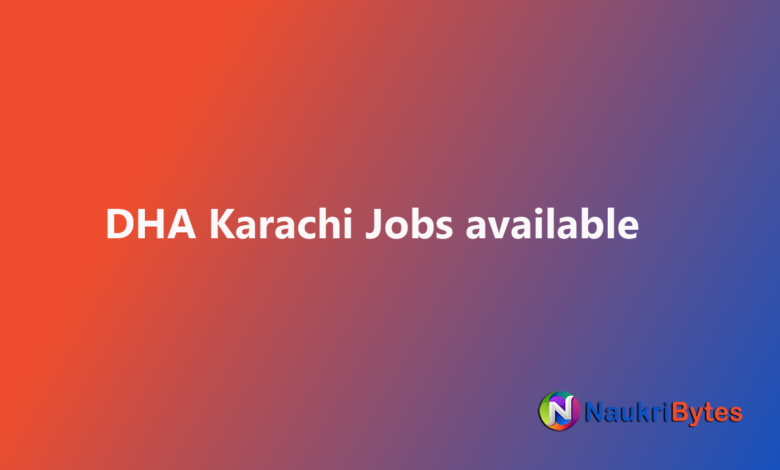 New latest job of DHA Karachi Jobs Application Form Field Inspector, Security Supervisor & Others