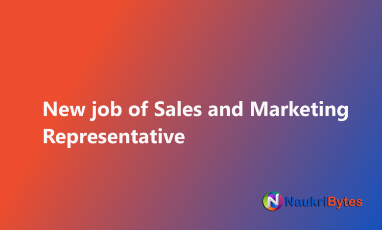 Latest job of Sales and Marketing Representative in Pakistan Solar Company