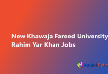Latest available job of Khawaja Fareed University Rahim Yar Khan Jobs 2025 May KFUEIT Drivers, Security Guards