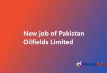 Latest available job of Pakistan Oilfields Limited Jobs May 2025 HSE Engineers Store Incharge POL