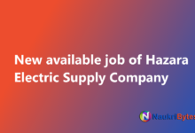 Latest job of Hazara Electric Supply Company WAPDA ETEA Commercial Assistants, Line Superintendent HAZECO
