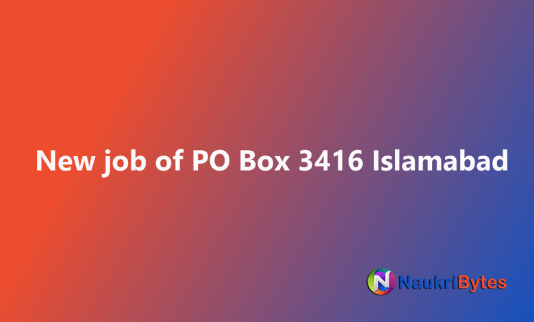 Latest available job of PO Box 3416 Islamabad hrd1902 com pk PAEC Drivers and Firemans