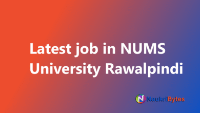 NUMS University Rawalpindi Jobs June 2025 Teaching Faculty and other latest