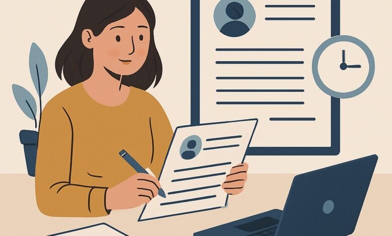 how to write a resume
