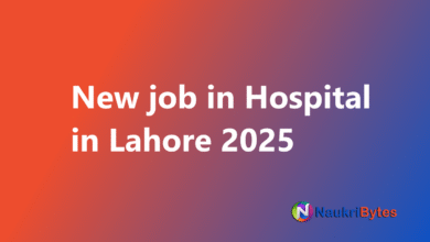 Latest available job in Hospital in Lahore 2025 August Medical Officers, Nurses and Others