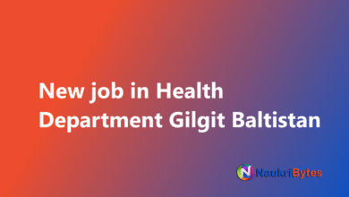 Latest job in Health Department Gilgit Baltistan FPSC Nurses and Others