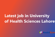 New available job in University of Health Sciences Lahore Application Form Security Guards, Naib Qasid Others