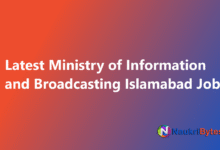 New available Ministry of Information and Broadcasting Islamabad Jobs Digital Communication Department