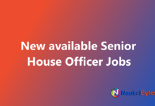 Latest new Senior House Officer Jobs in Shaikh Zayed Federal Postgraduate Medical Institute Lahore.